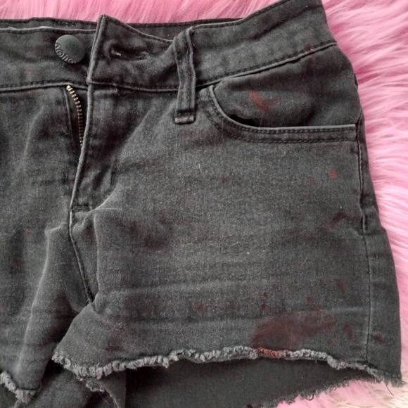 OOAK custom Resident Evil Umbrella Corp bloody shorts! Rage gear! - Picture 3 of 12